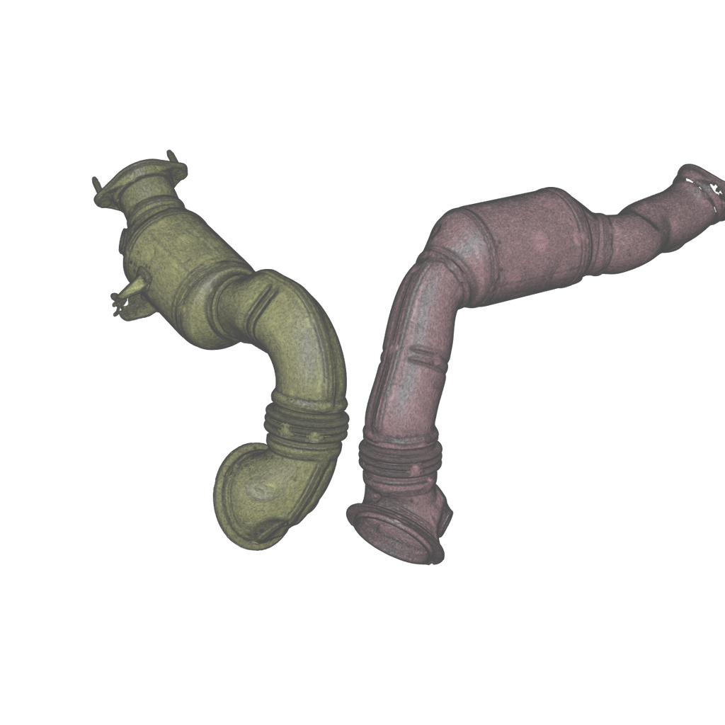 BMW N54 135/335I OEM Downpipe Scans