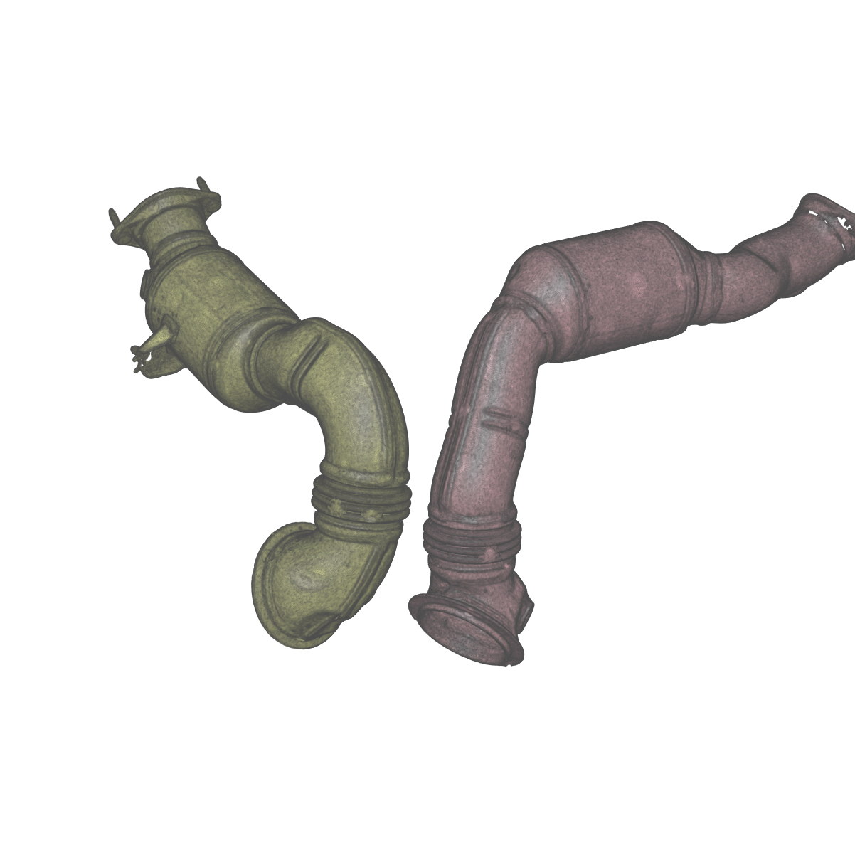 BMW N54 135/335I OEM Downpipe Scans