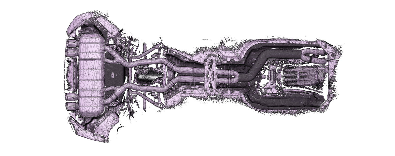 BMW G87 M2 Under Carriage Scan