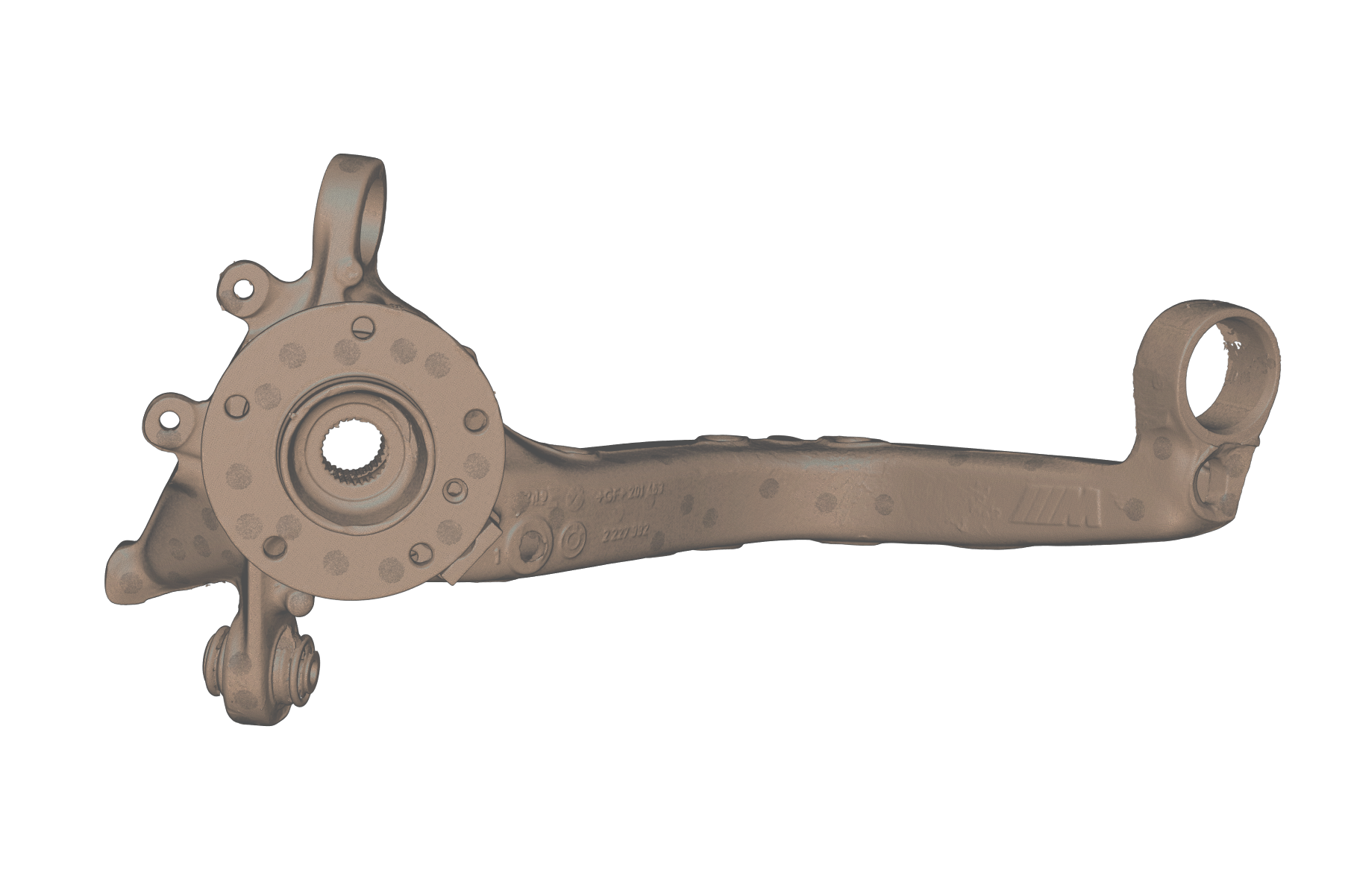 E36 M3 Rear Trailing Arm Scan