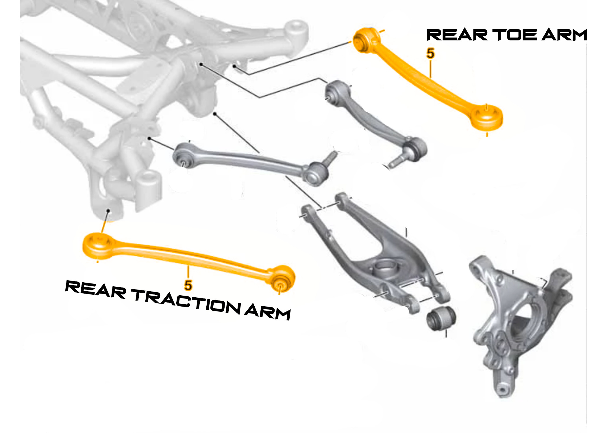 F8X/G8X Rear Traction Kit